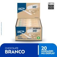 Chocolate Branco Lacta Laka caixa com 20 unidades de 20g