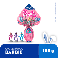 Ovo de P�scoa Lacta Barbie de Chocolate ao Leite 166g
