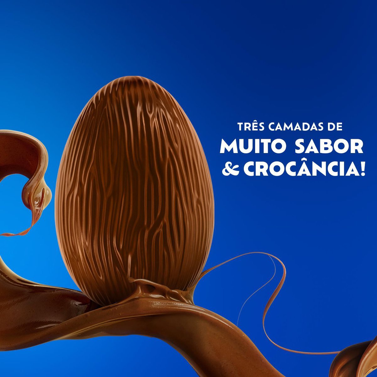 Ovo de Pscoa Lacta Tripla Camada Avel 320G