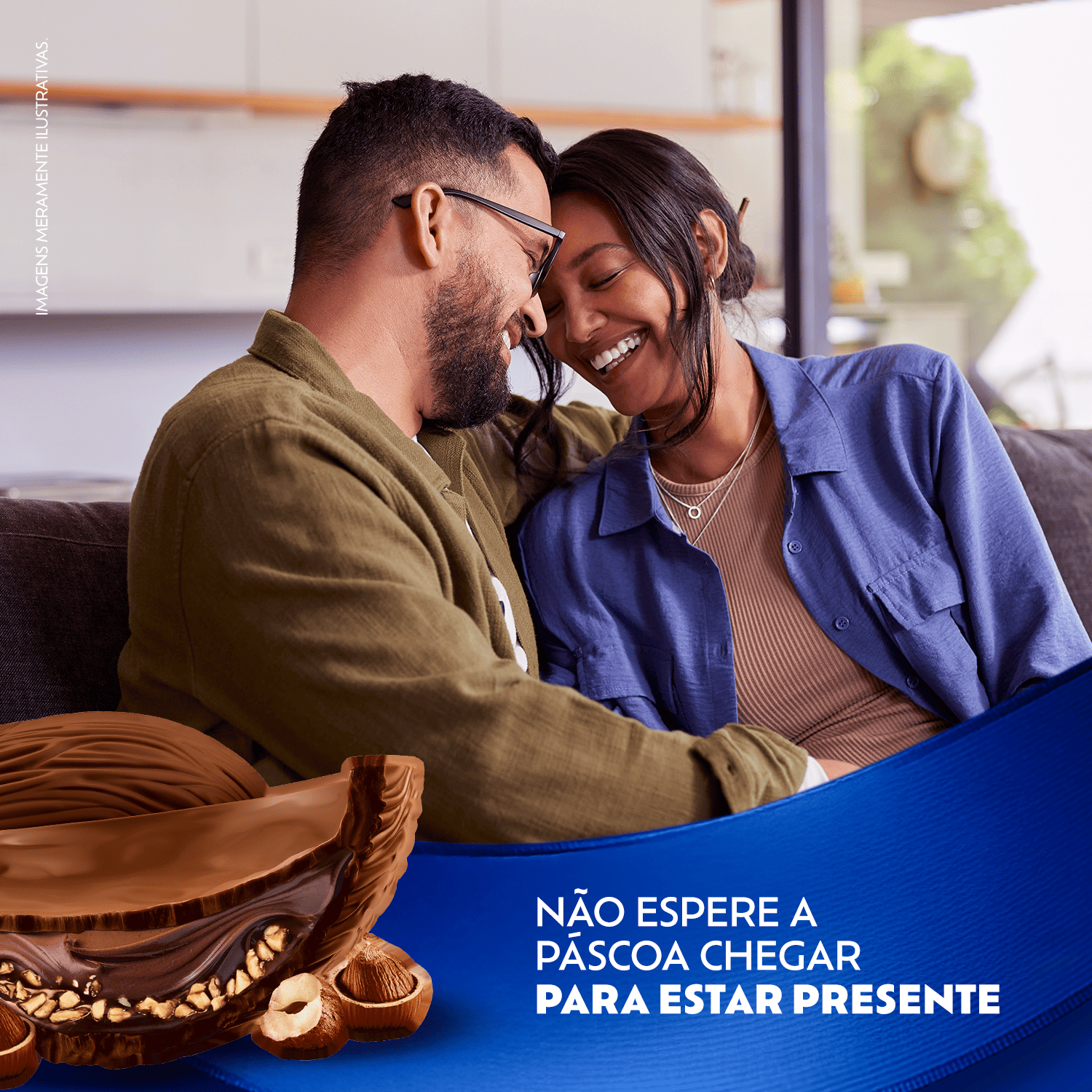 Ovo de P�scoa Lacta Tripla Camada Avel� 320g
