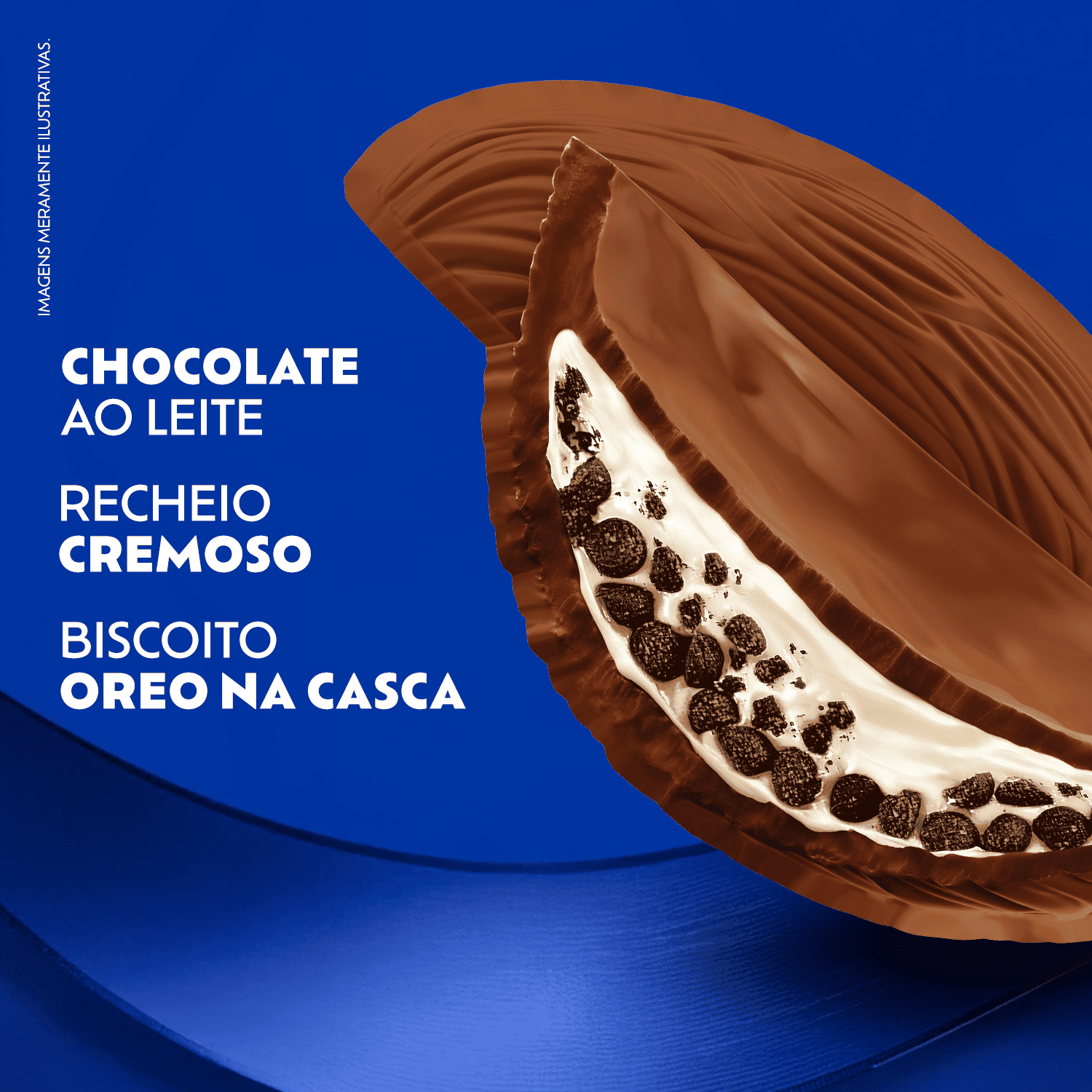 Ovo de P�scoa Lacta Tripla Camada Oreo 320g