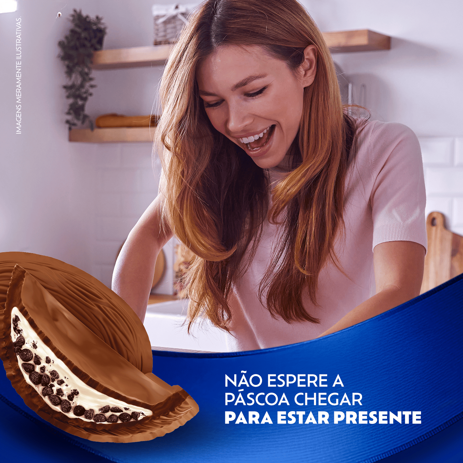 Ovo de P�scoa Lacta Tripla Camada Oreo 320g