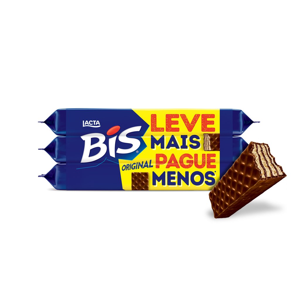 Bis ao leite multipack 3x126g