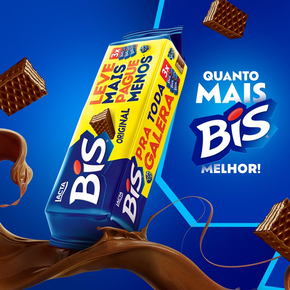 Bis ao leite multipack 3x126g