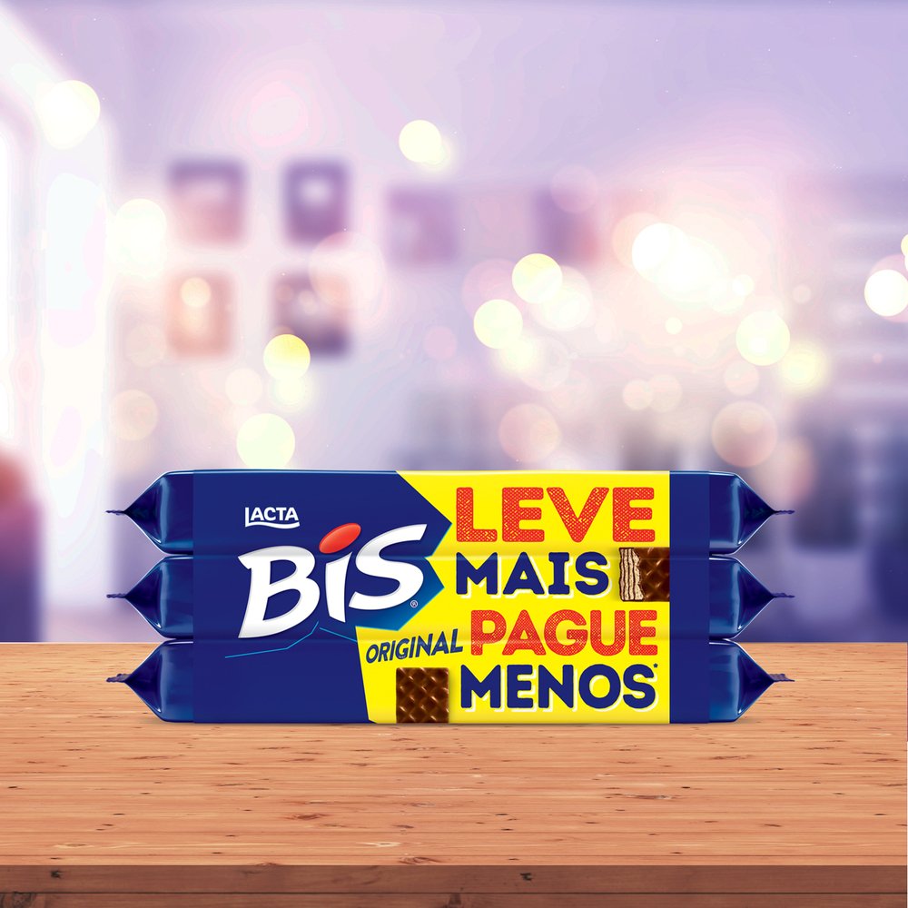 Bis ao leite multipack 3x126g
