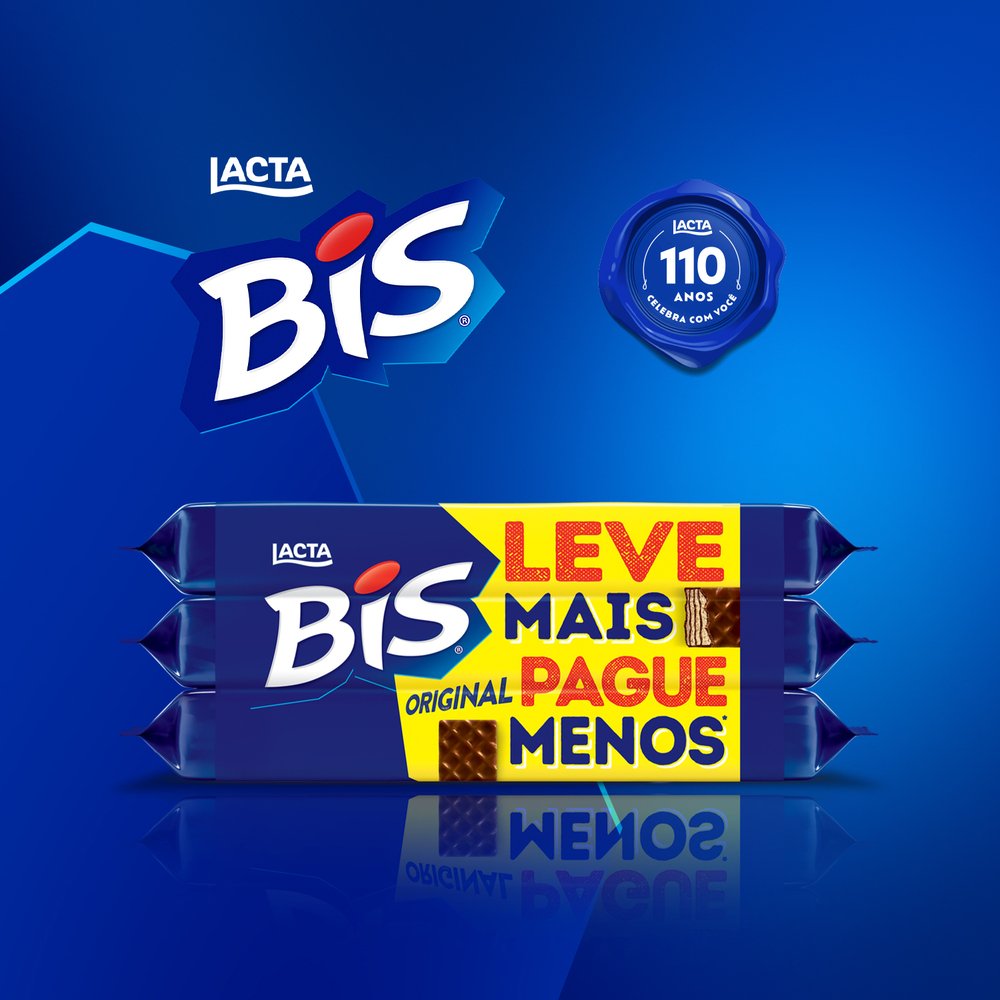 Bis ao leite multipack 3x126g