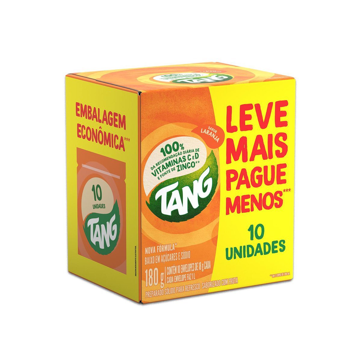 Refresco em p Tang Laranja Leve 10 por preo especial