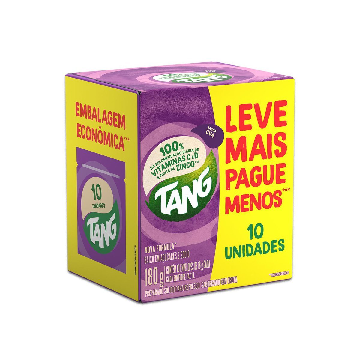Refresco em p Tang Uva Leve 10 Por Preo Especial