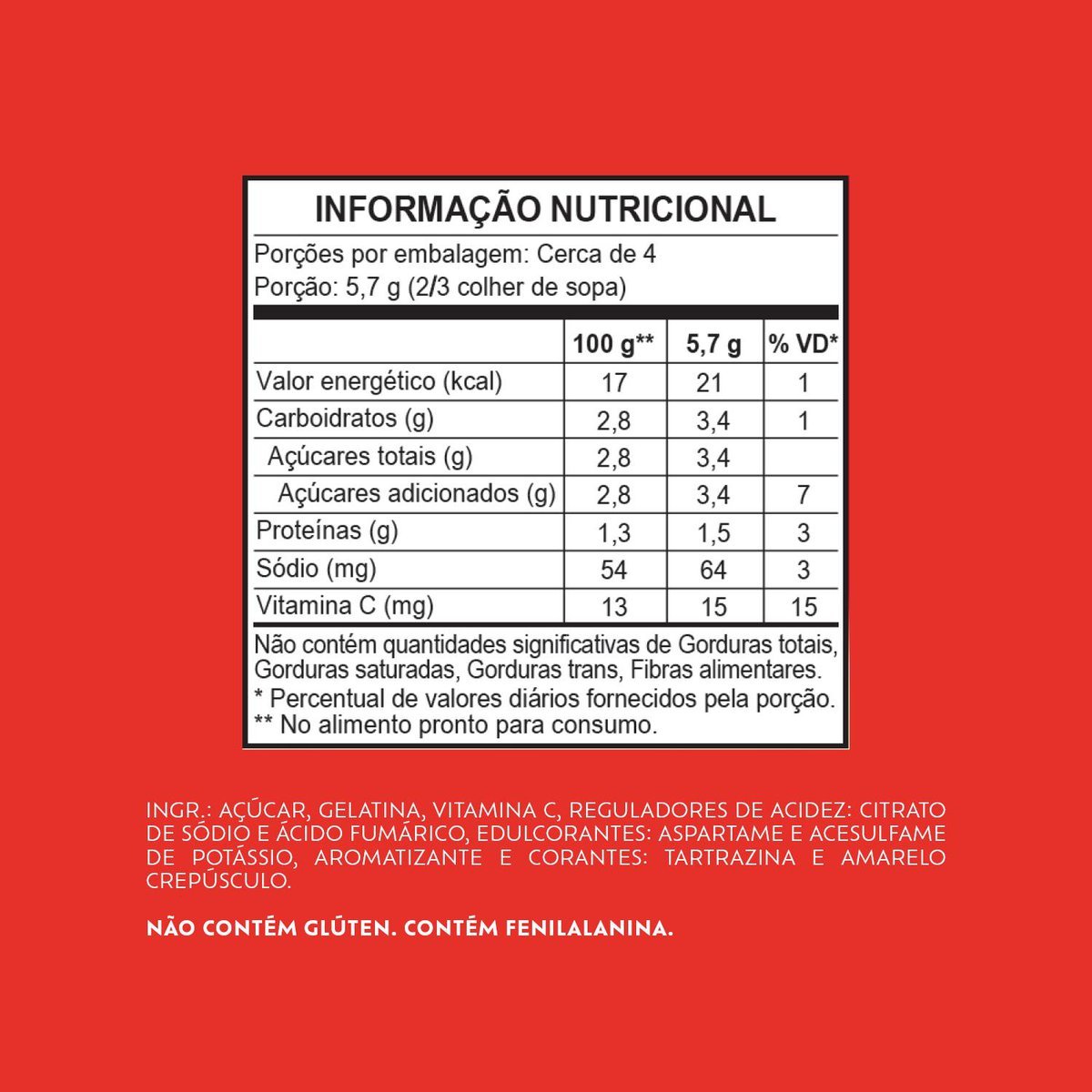Gelatina Em P Royal Abacaxi Caixa Com 15 Unidades De 25g