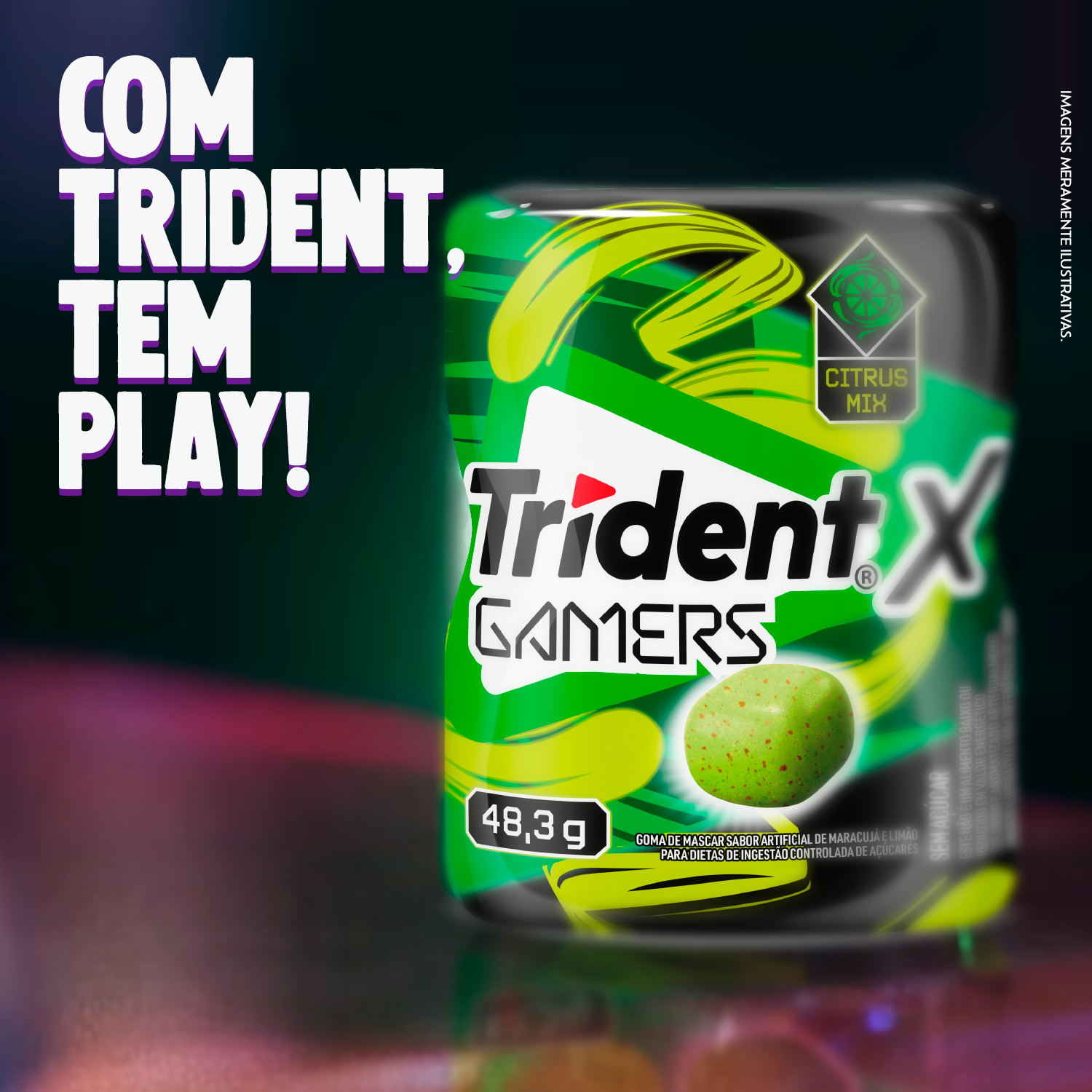 Trident X Gamers Citrus Mix