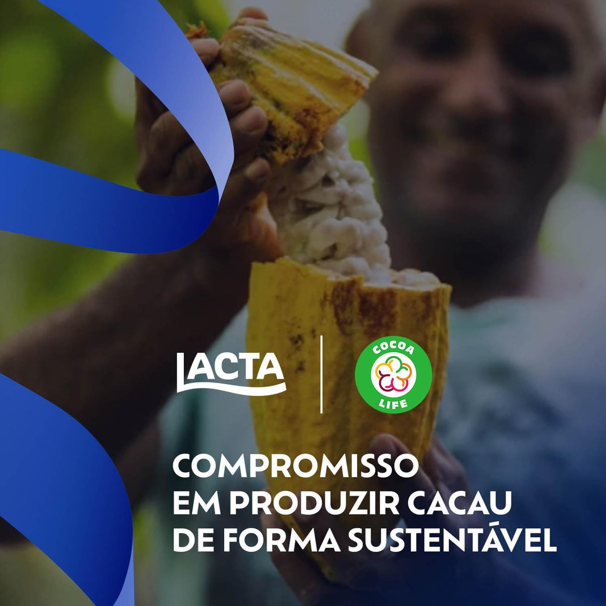 Chocolate Branco Lacta Laka display com 12 unidades de 34g