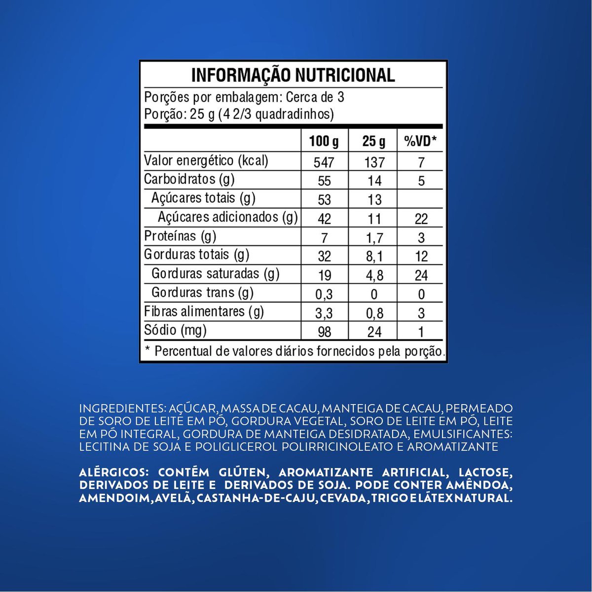 Chocolate Lacta Ao Leite 80g