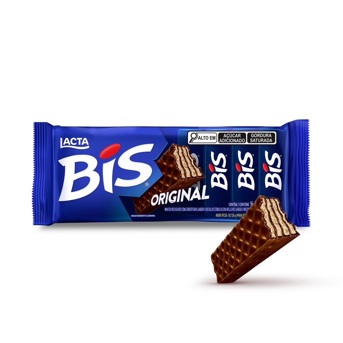 Bis Ao Leite 100,8g