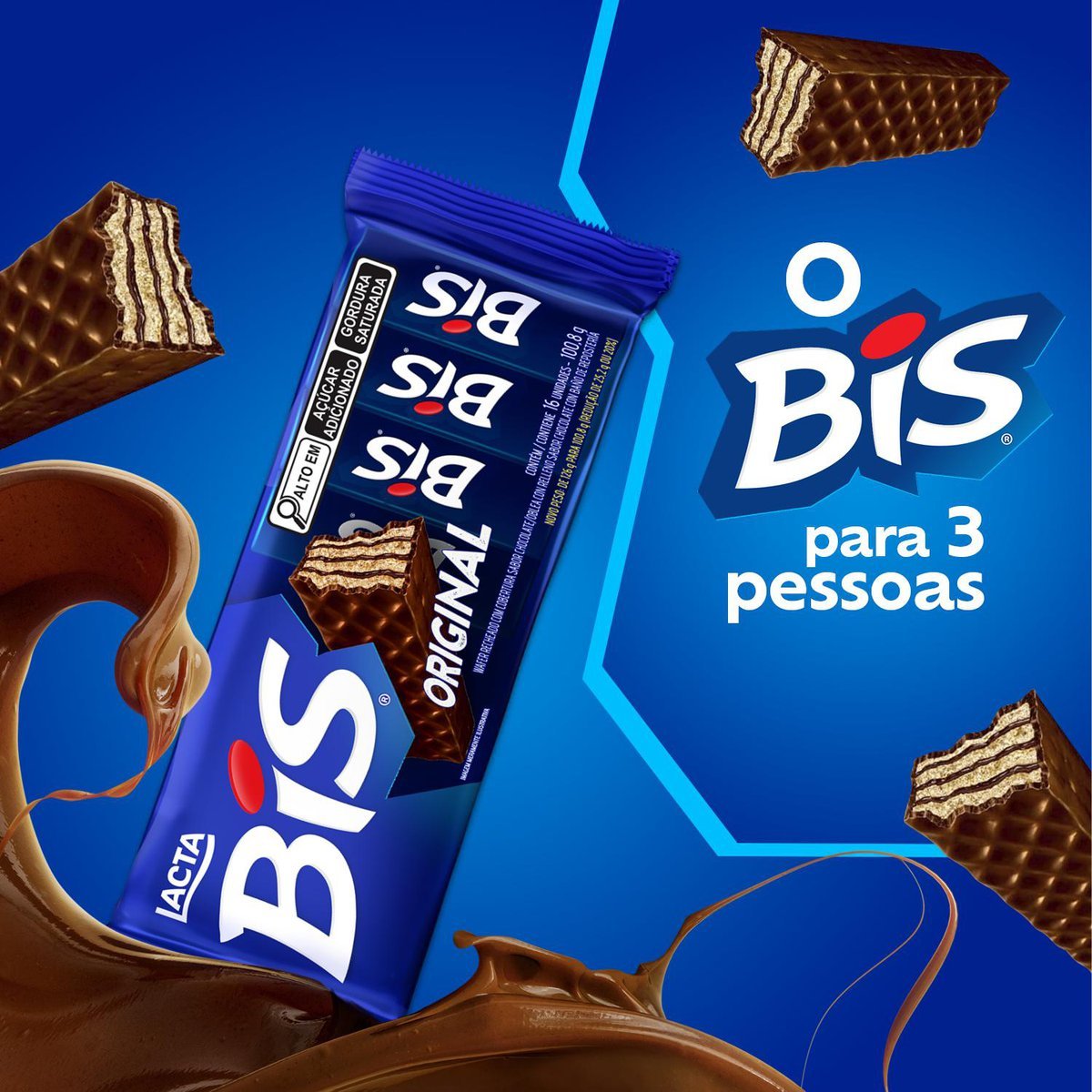 Bis Ao Leite 100,8g