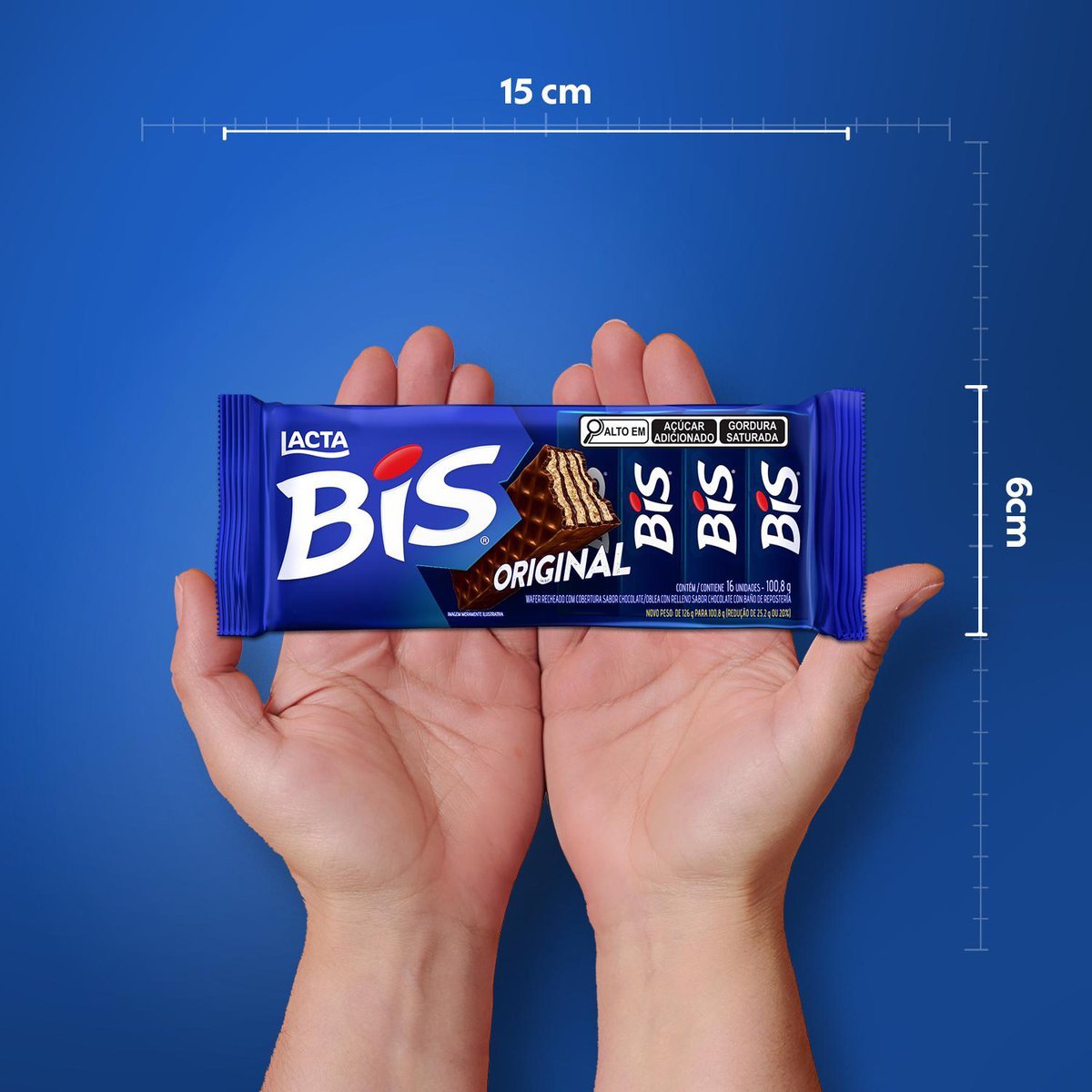 Bis Ao Leite 100,8g