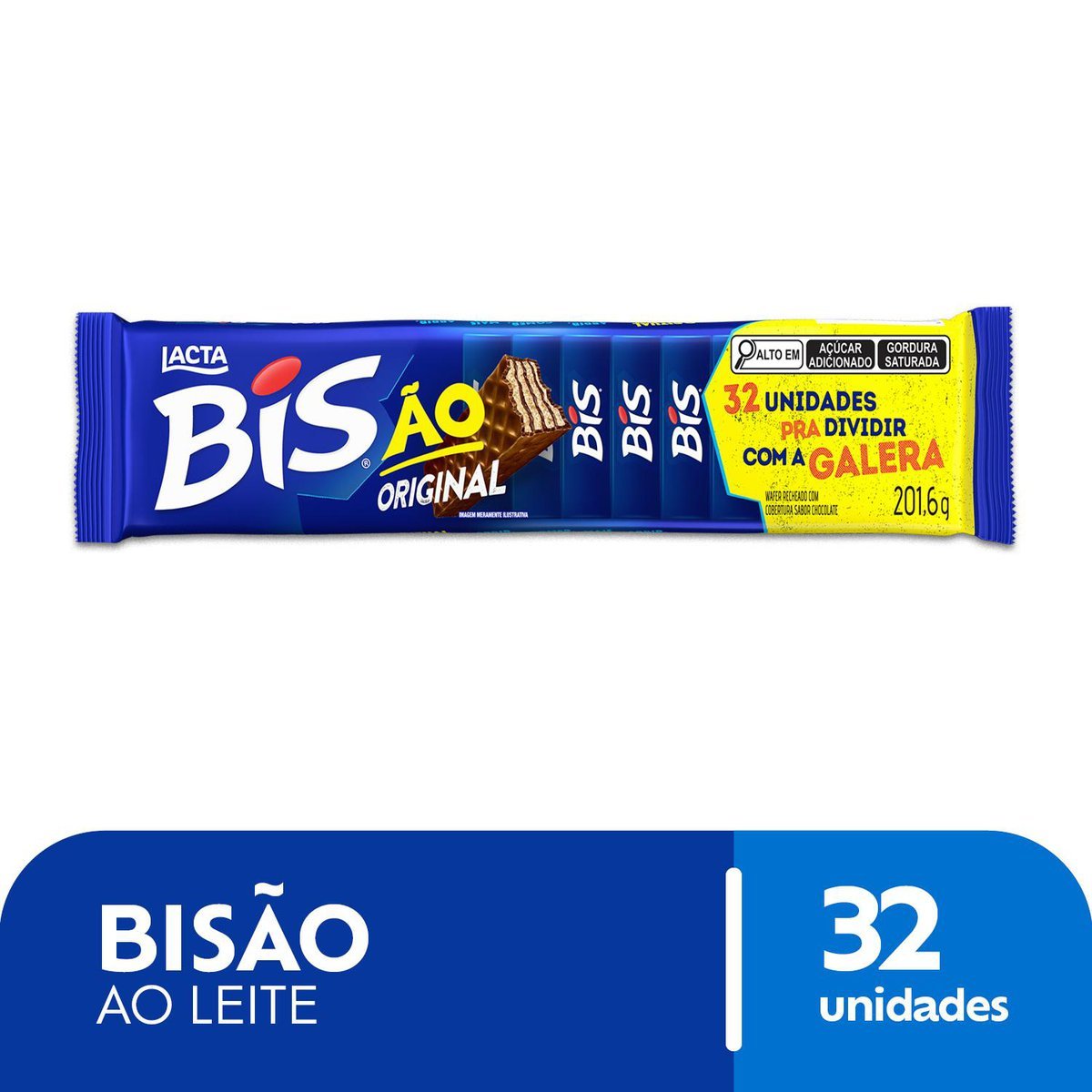 Biso Ao Leite 201,6g