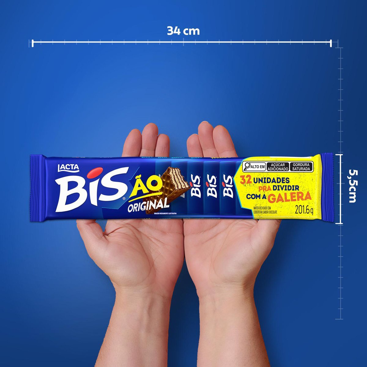 Biso Ao Leite 201,6g