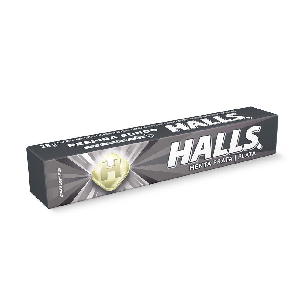 BALA HALLS MENTA PRATA 28G