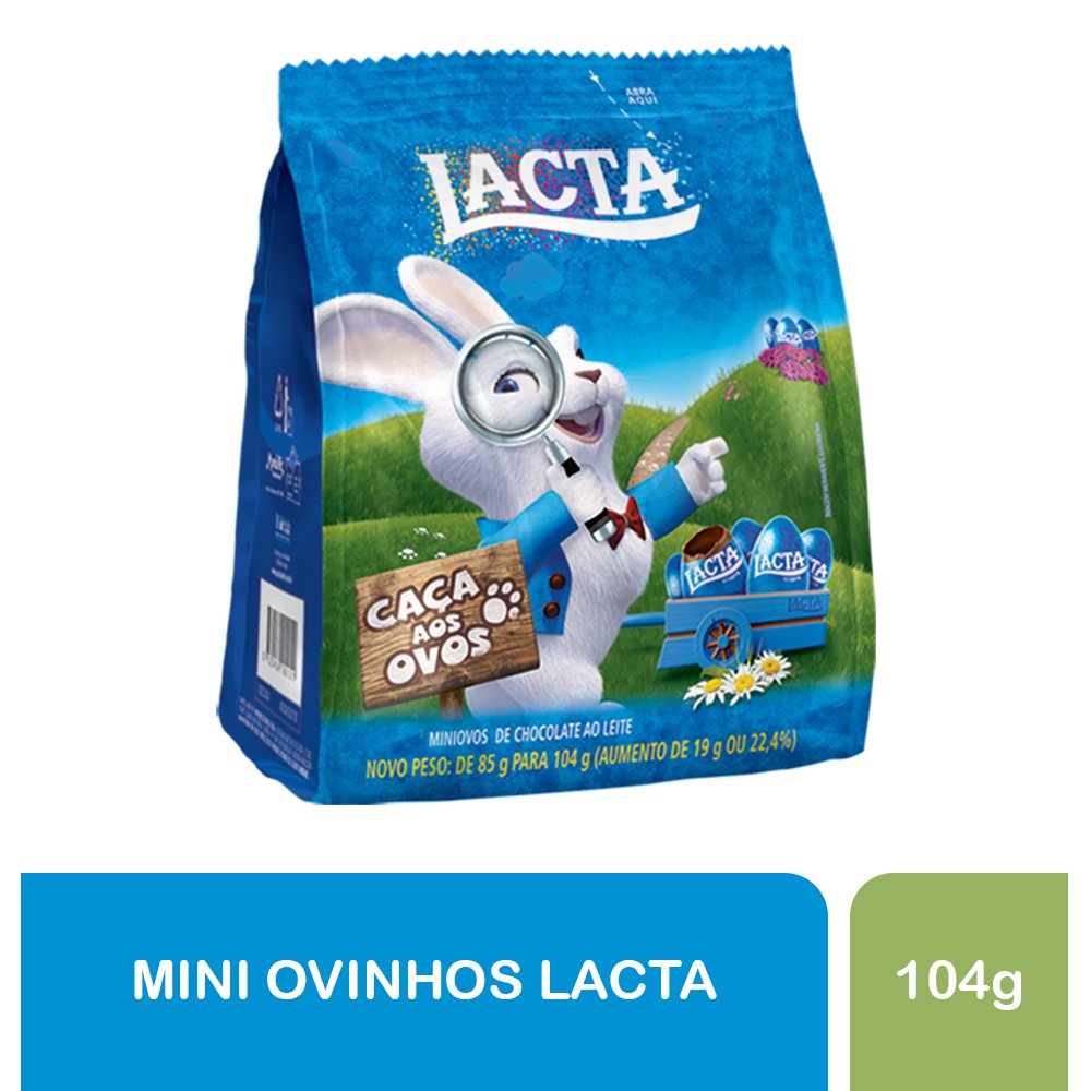 MINI OVINHOS LACTA 104G