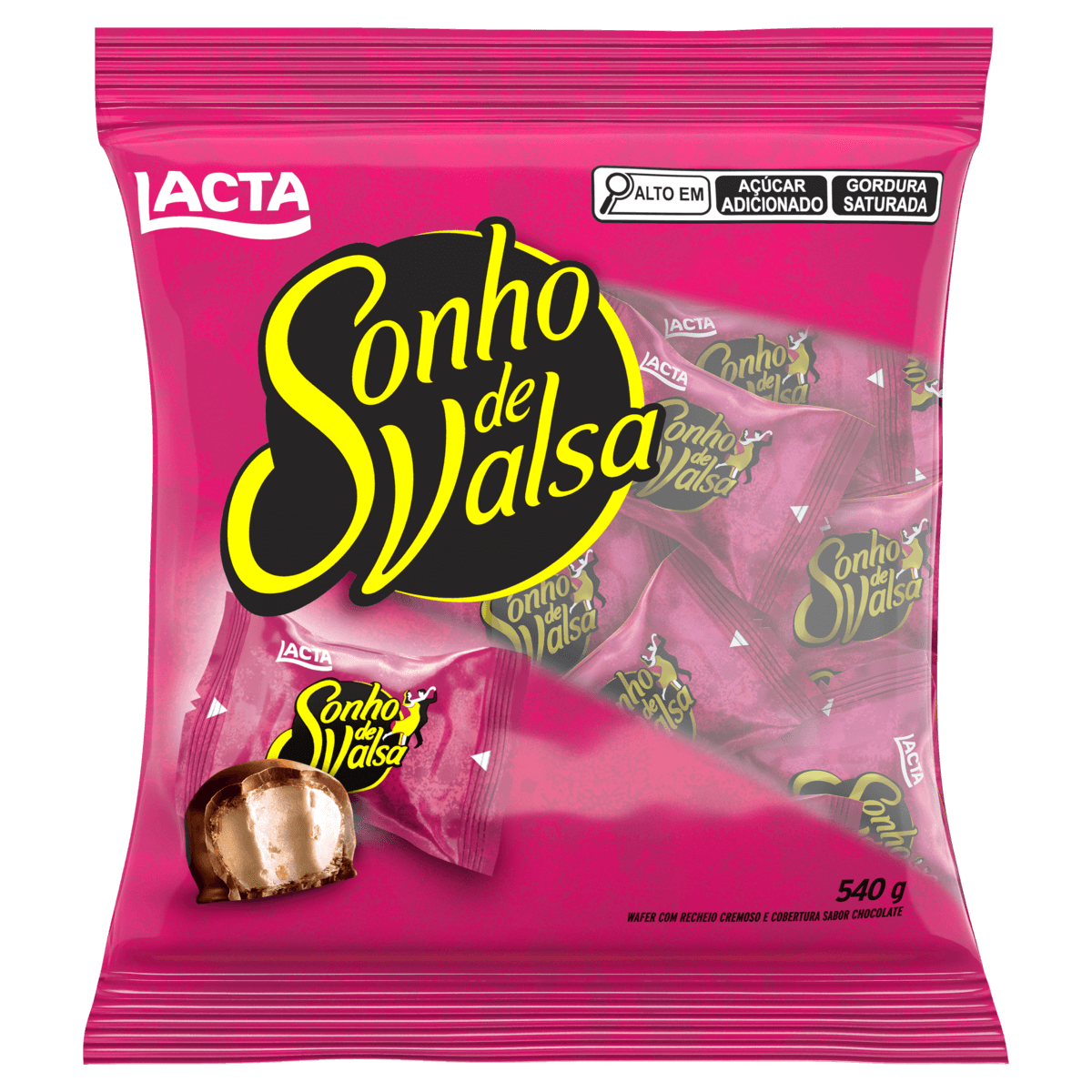 Chocolate Sonho de Valsa Pacote 540G