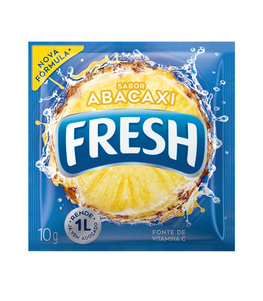 Refresco em p Fresh Abacaxi 10g