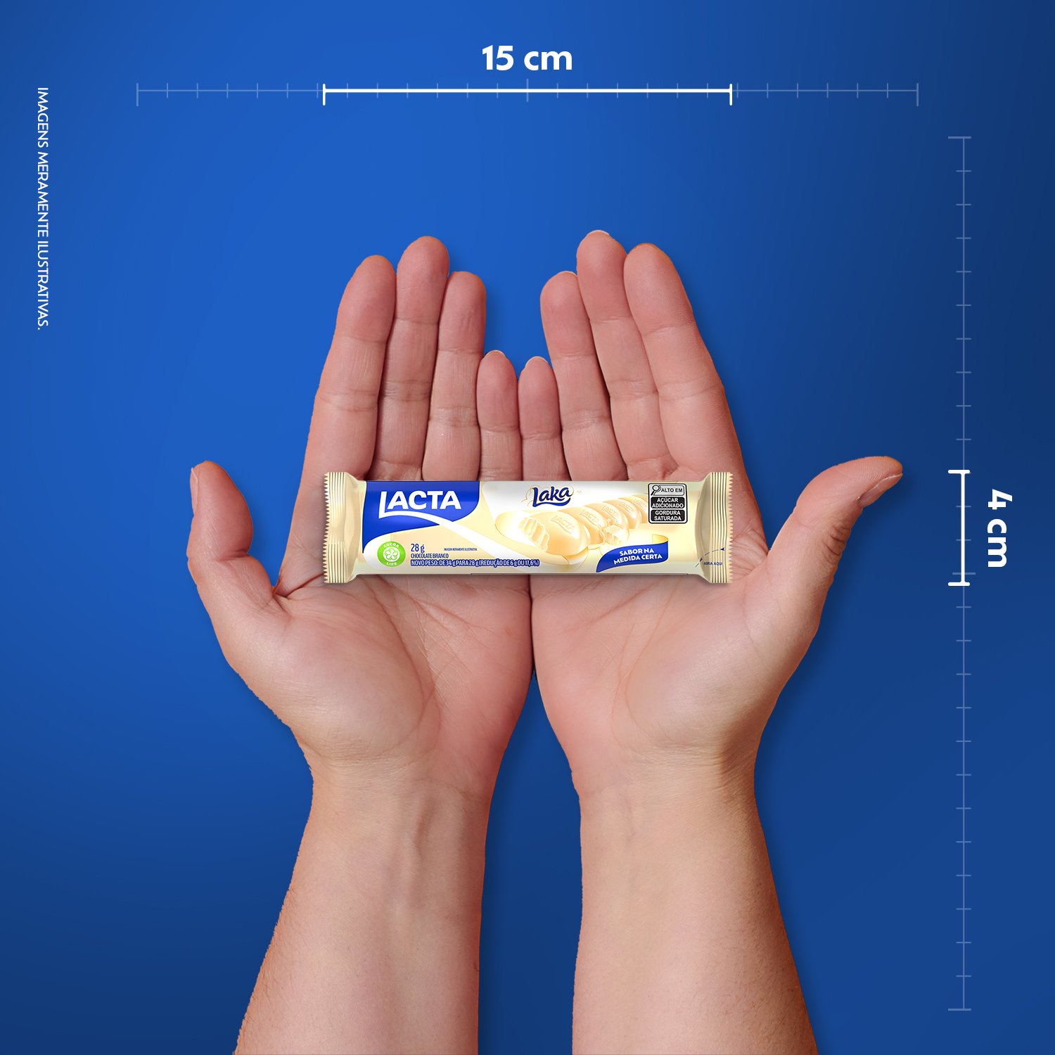 Tablete Laka 28g - Caixa com 12 unidades