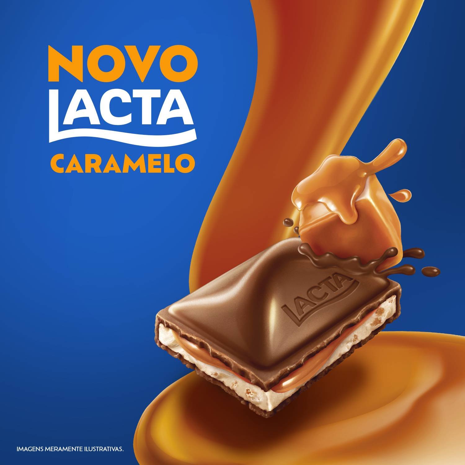 Lacta Caramelo Recheado 104g