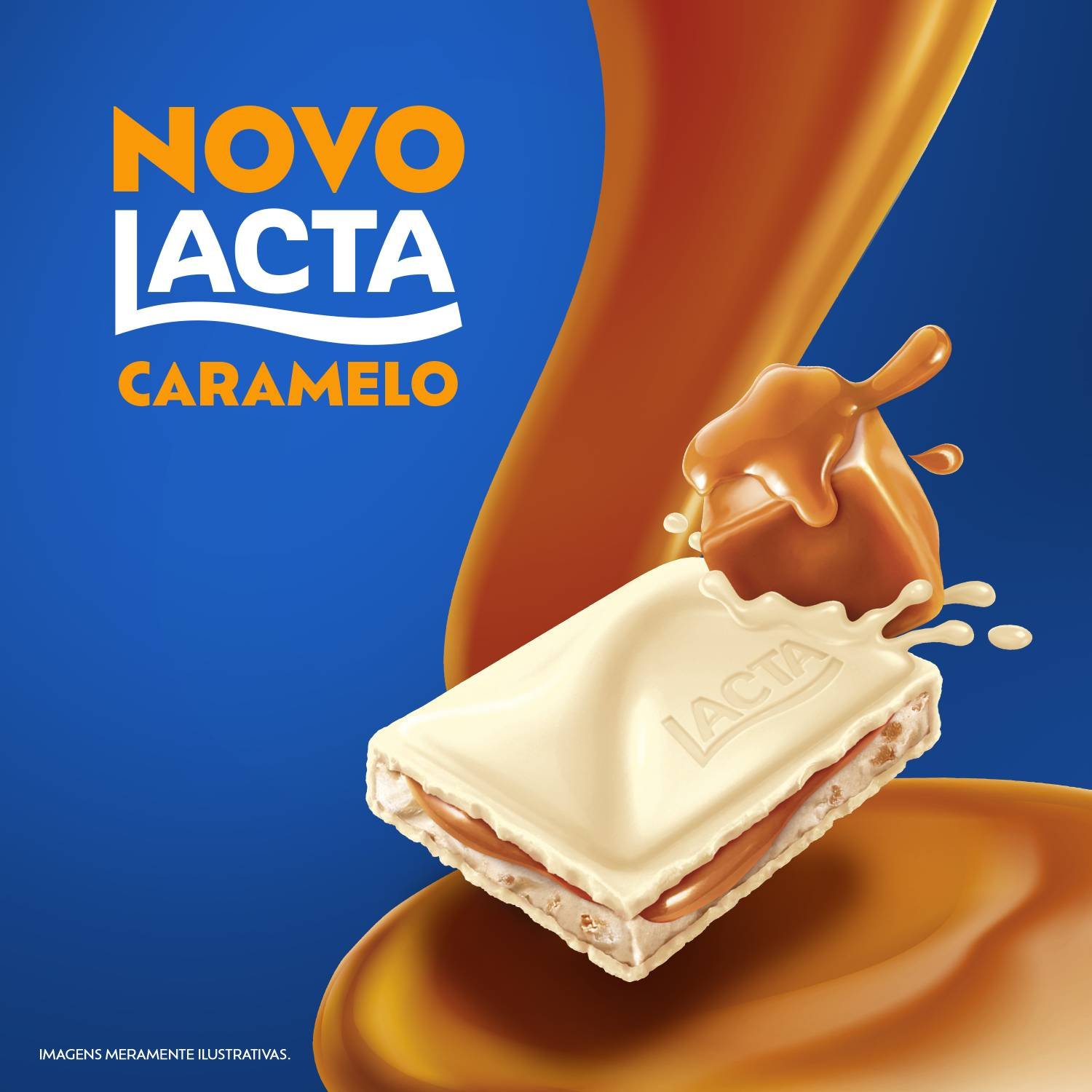 Laka Caramelo Recheado 104g