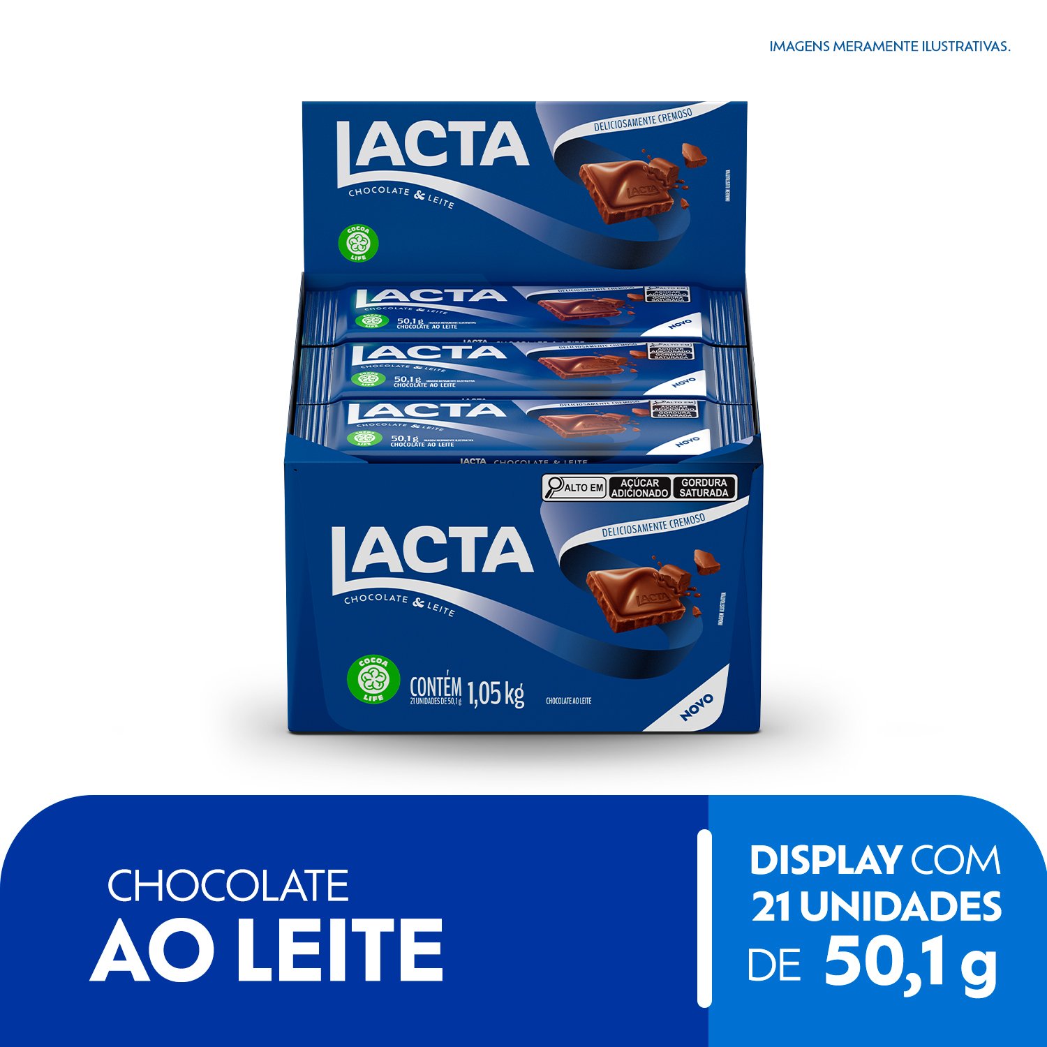 Lacta ao Leite 50,1g