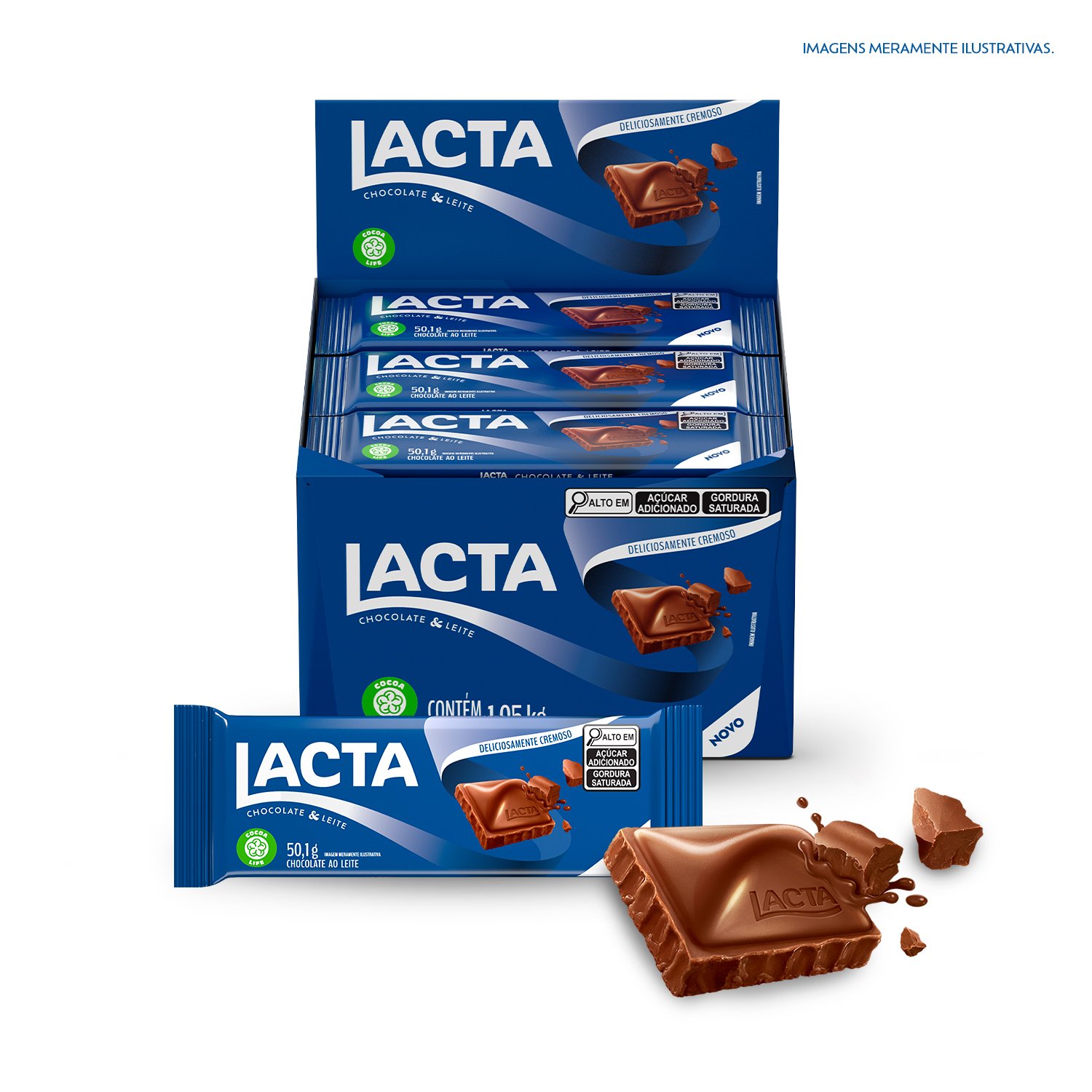 Lacta ao Leite 50,1g