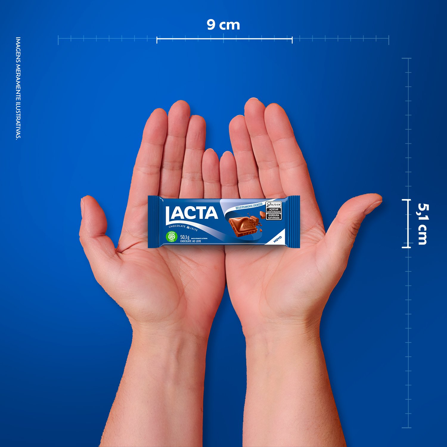 Lacta ao Leite 50,1g