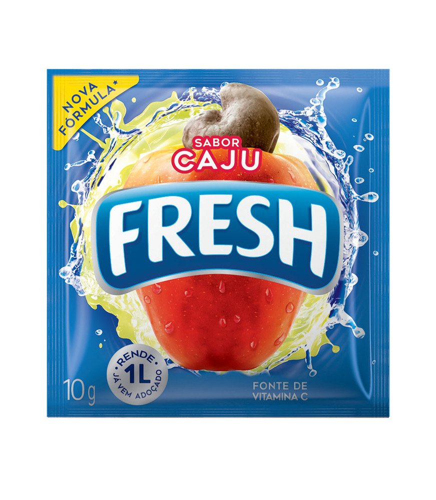 Refresco em p Fresh Caju 10g