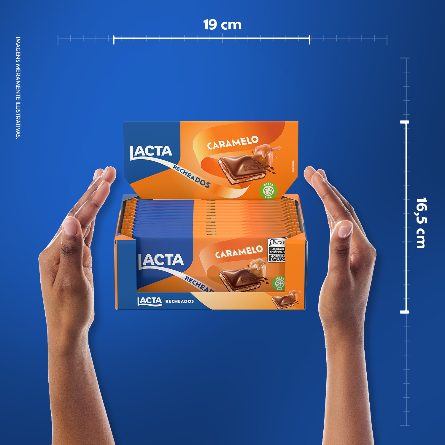 Lacta Caramelo Recheado 104g