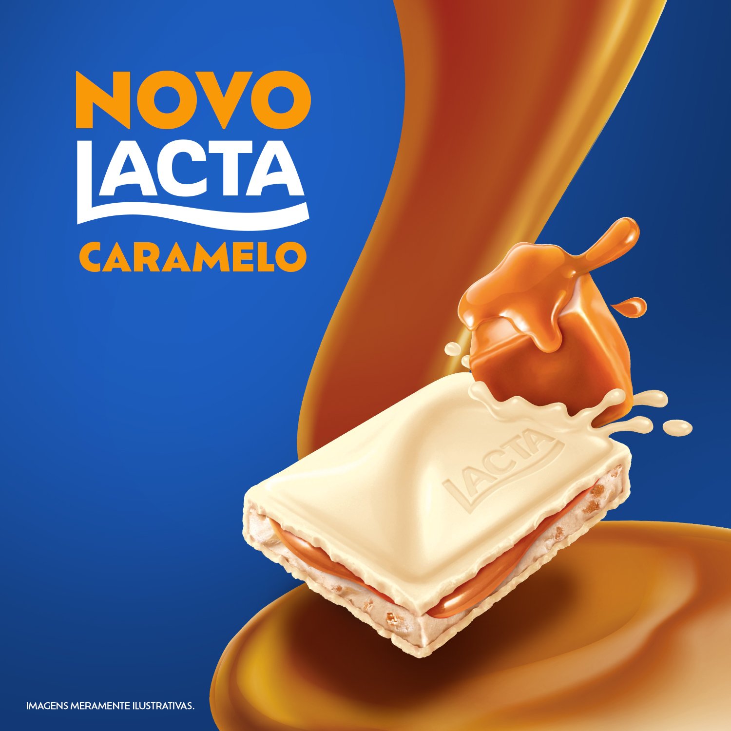 Laka Caramelo Recheado 104g