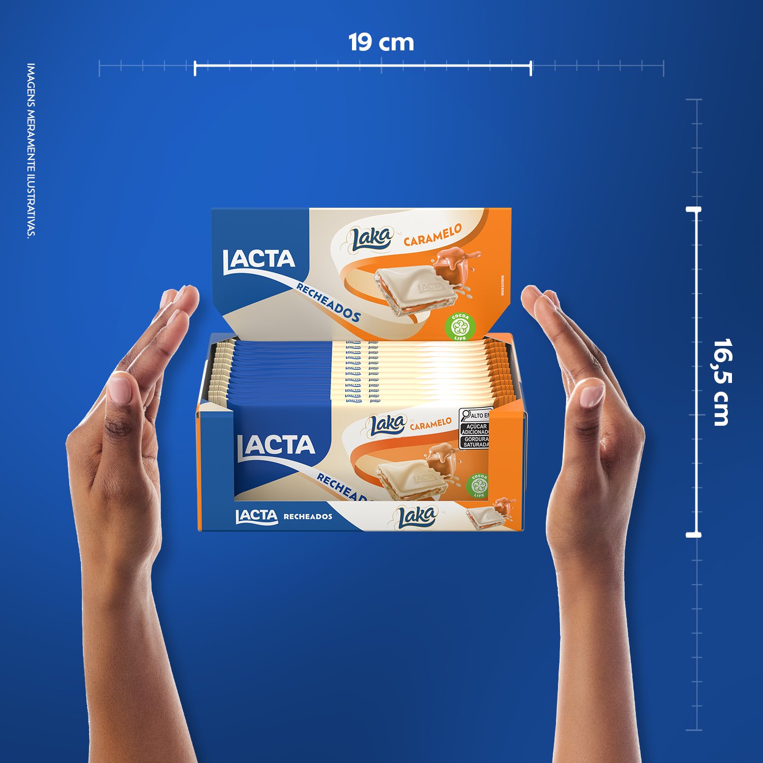 Laka Caramelo Recheado 104g