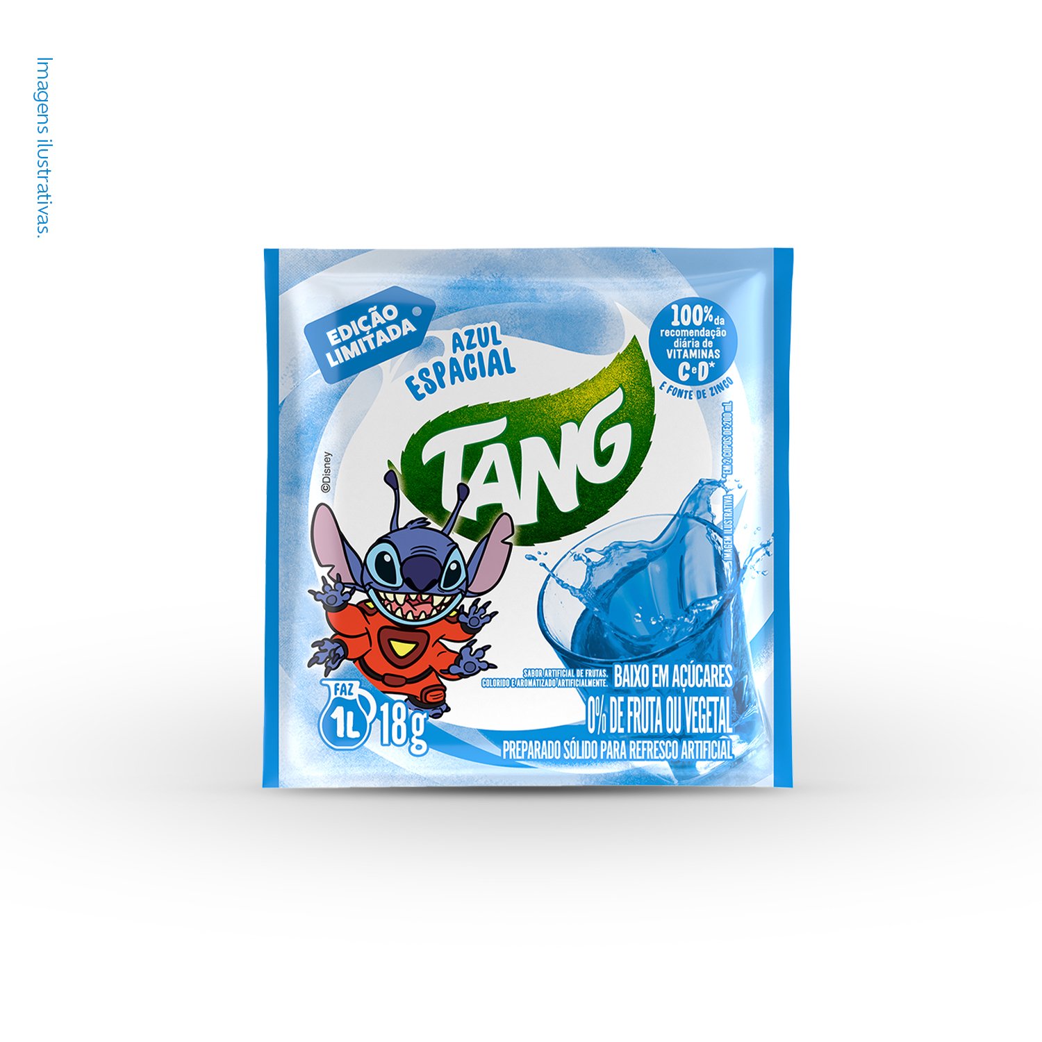 Refresco em p Tang Azul Espacial 18g