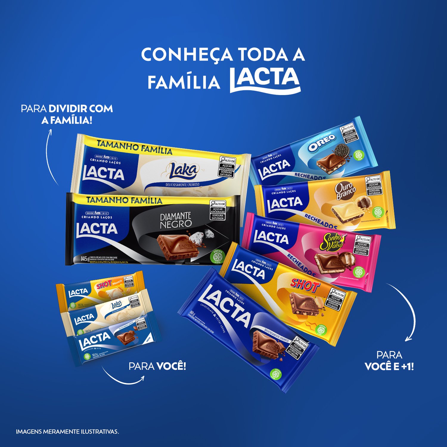 Lacta ao leite 50,1g