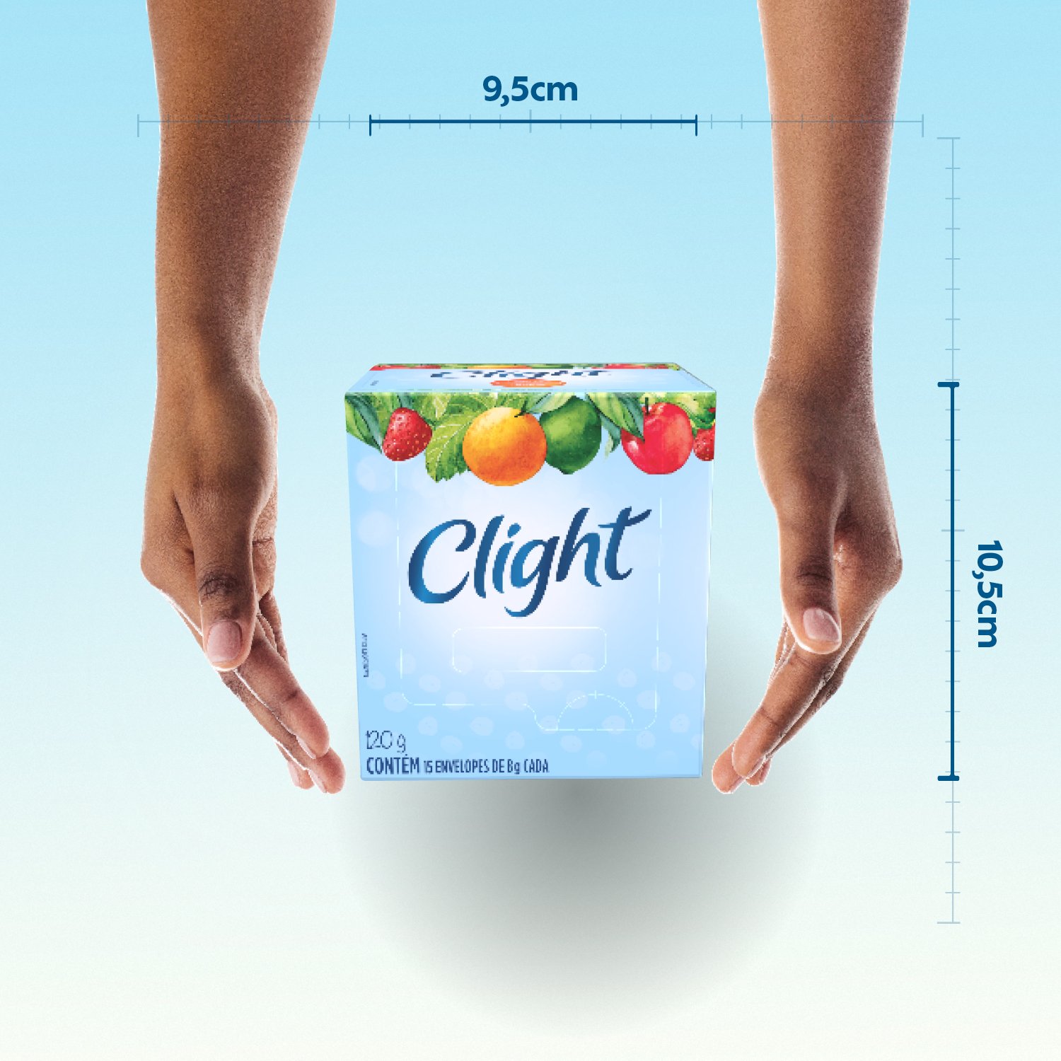 Refresco em P Clight Pink Lemonade Caixa com 15 unidades de 8g