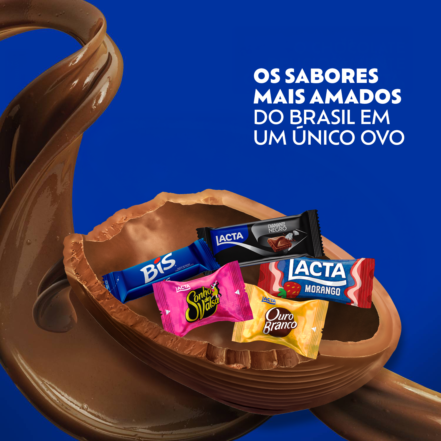 Ovo de P�scoa Lacta Favoritos 540g