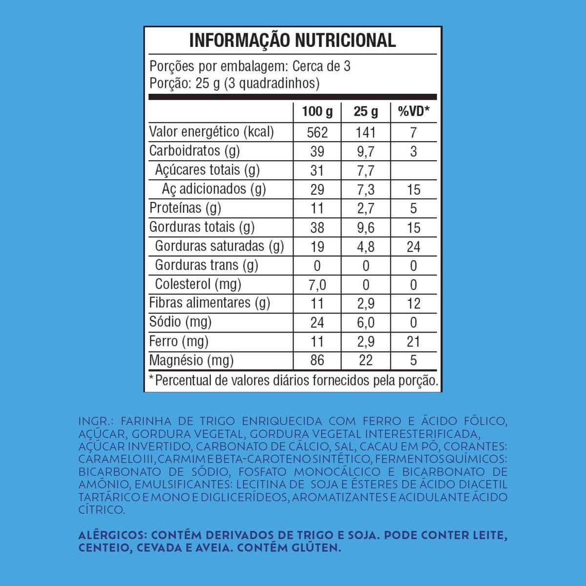 Biscoito recheado Trakinas chocolate 126g