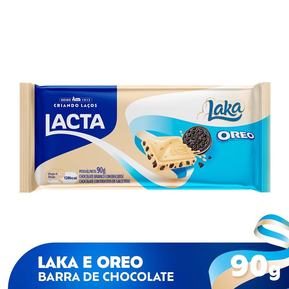 Chocolate Lacta Laka Oreo 90g