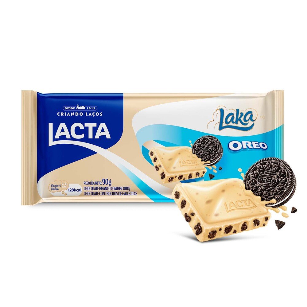 Chocolate Lacta Laka Oreo 90g