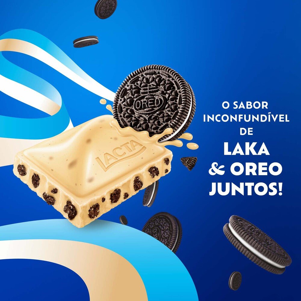 Chocolate Lacta Laka Oreo 90g
