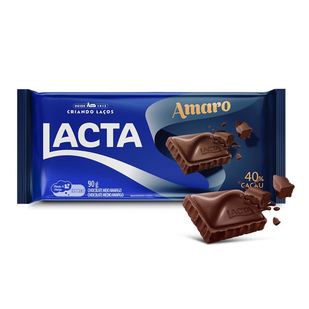 Chocolate Amaro 40% cacau 90g