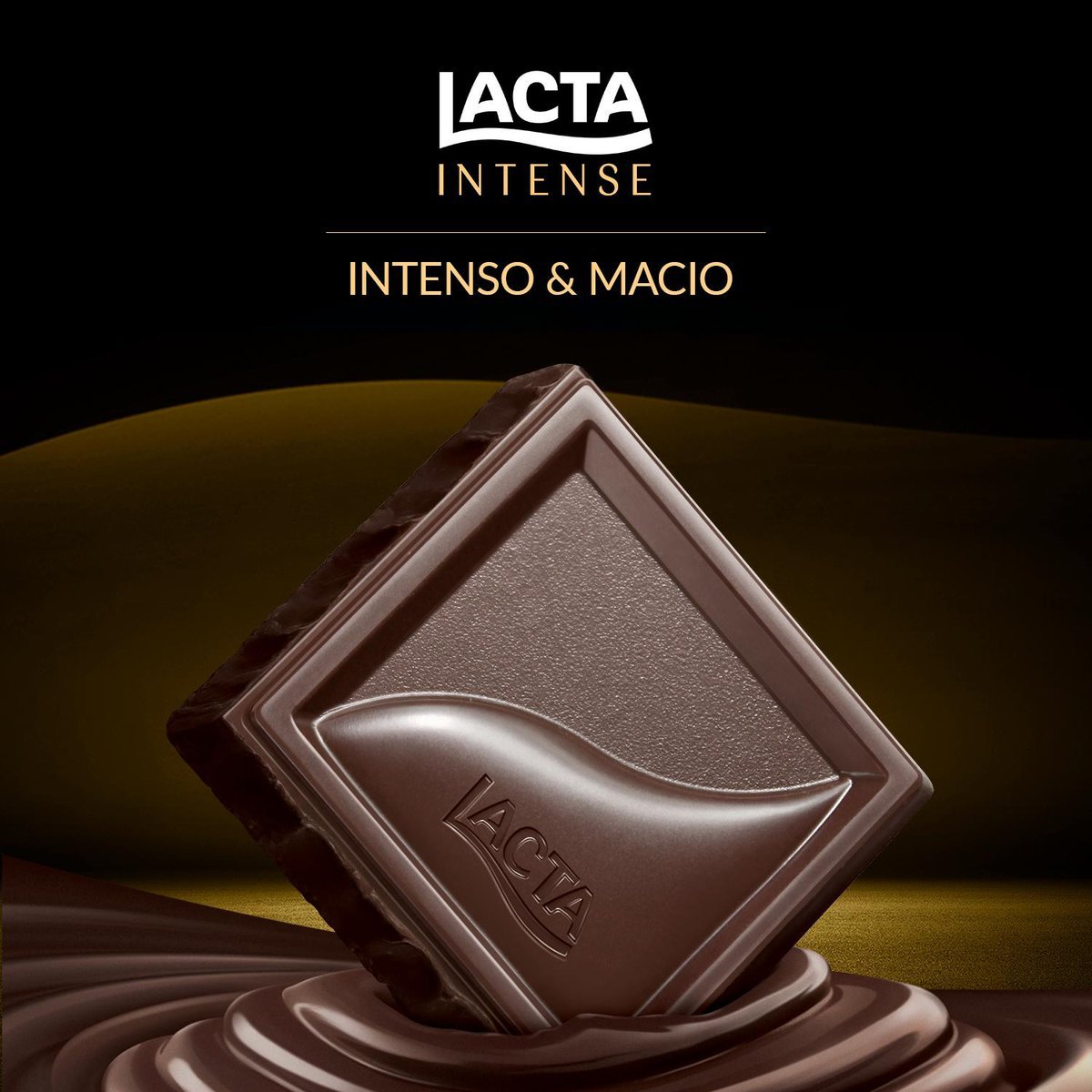 Chocolate Lacta Intense Amargo 60% Cacau Original 85g