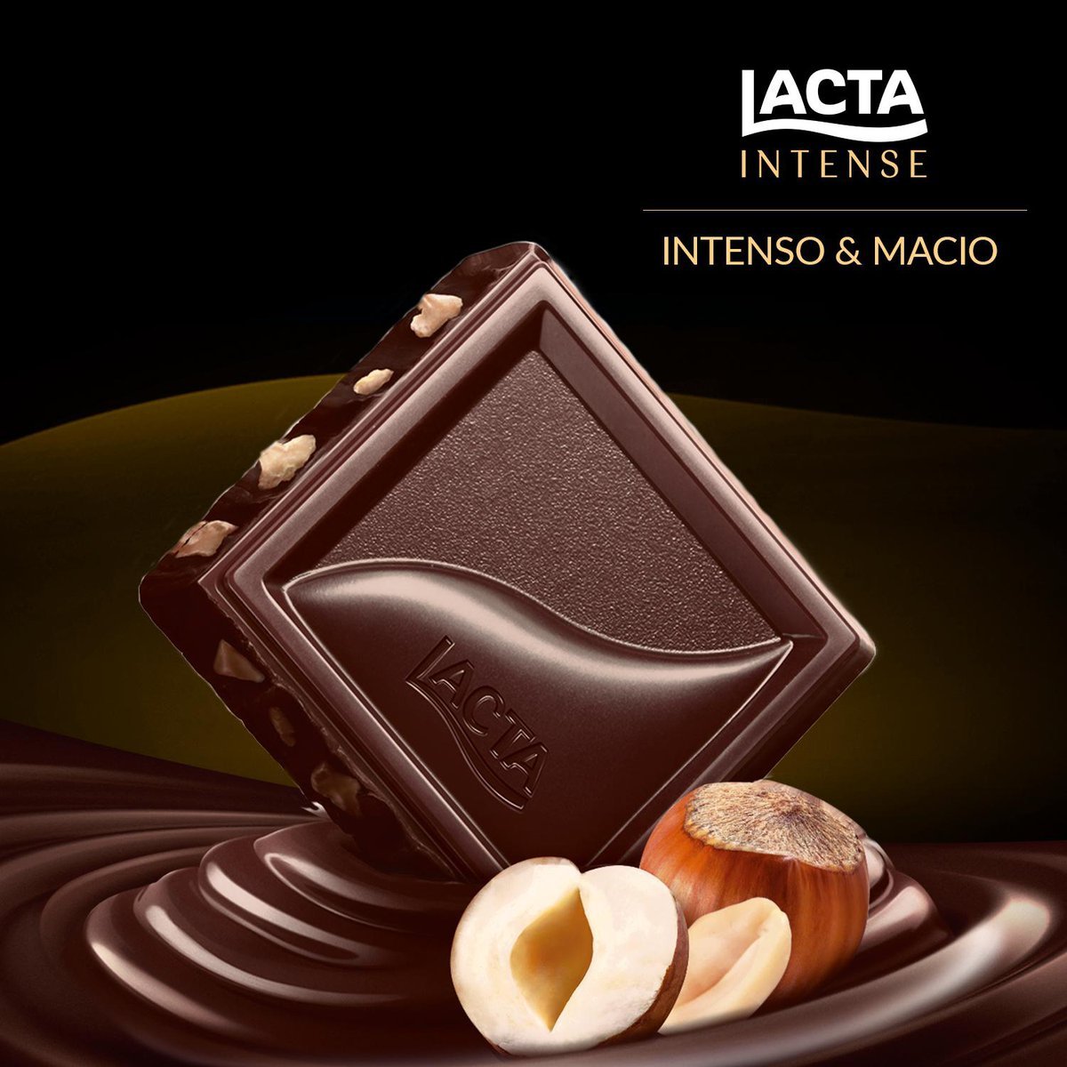 Chocolate Lacta Intense Amargo 60% Cacau Mix De Nuts 85g