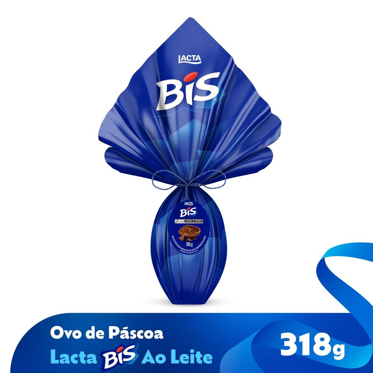 Ovo de Pscoa Bis ao Leite 318g