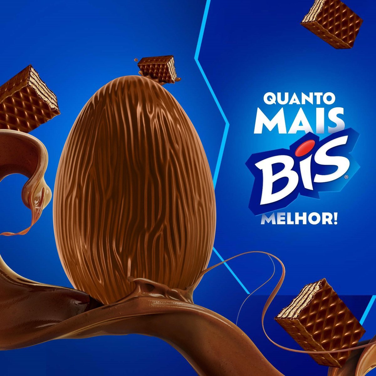 Ovo de Pscoa Bis ao Leite 318g