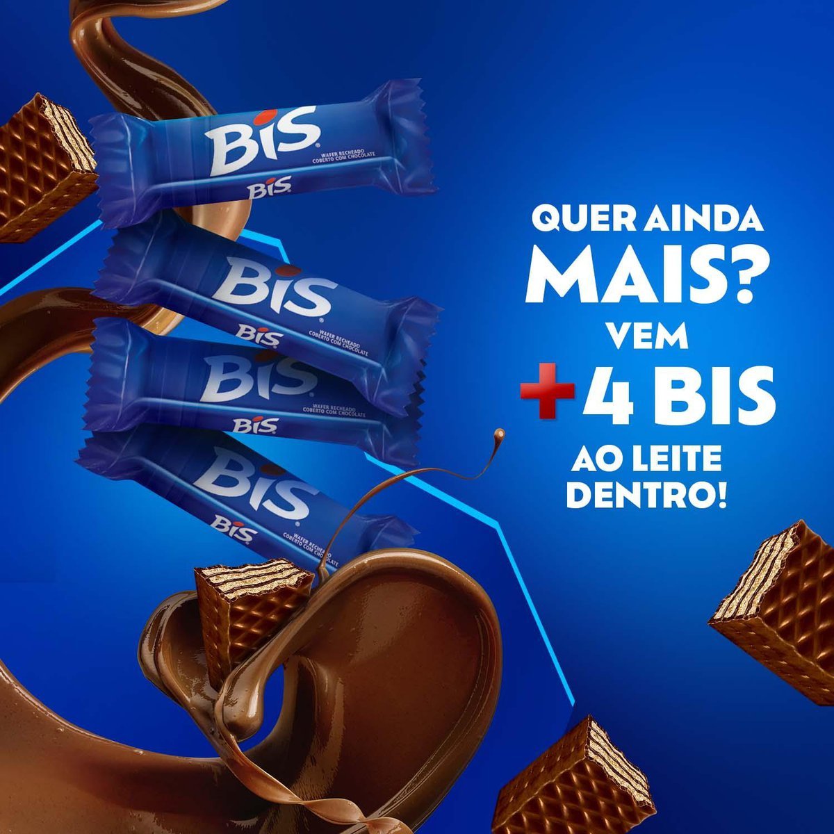 Ovo de Pscoa Bis ao Leite 318g