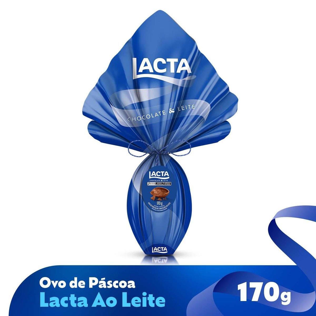 Ovo de Pscoa Lacta ao Leite 170g